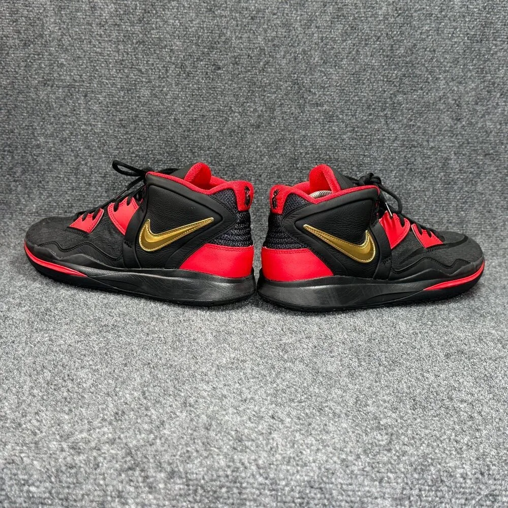 Nike Kyrie Infinity Basketball Shoes Men's‎ Size 12.5 Black Red Gold Athletic